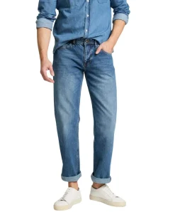 Cross Jeans Antonio mit Relaxed Fit in Indigoblau