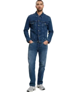Cross Jeans Antonio mit Relaxed Fit in Mittelblau