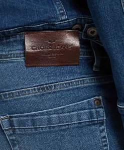 Cross Jeans Antonio mit Relaxed Fit in Mittelblau