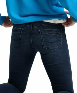 Cross Jeans Anya in Blue Black mit High Waist