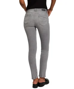 Cross Jeans Anya in grauer Waschung mit hohem Bund