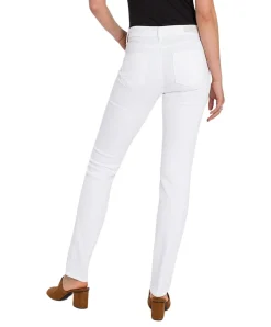 Cross Jeans Anya mit hoher Taille in weiß