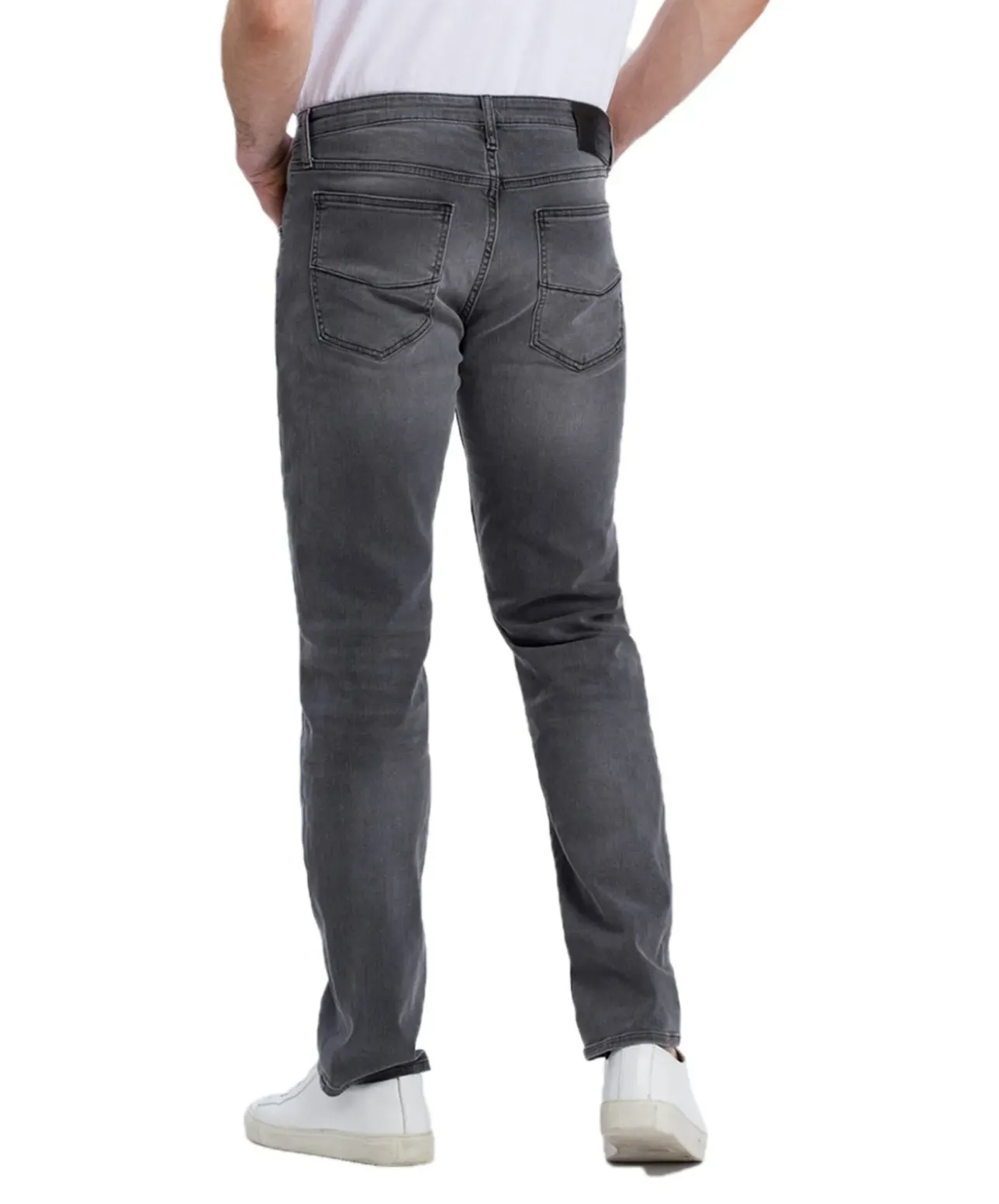 Cross Jeans Damien - graue Slim Straight fit Jeans