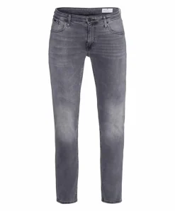 Cross Jeans Damien - graue Slim Straight fit Jeans