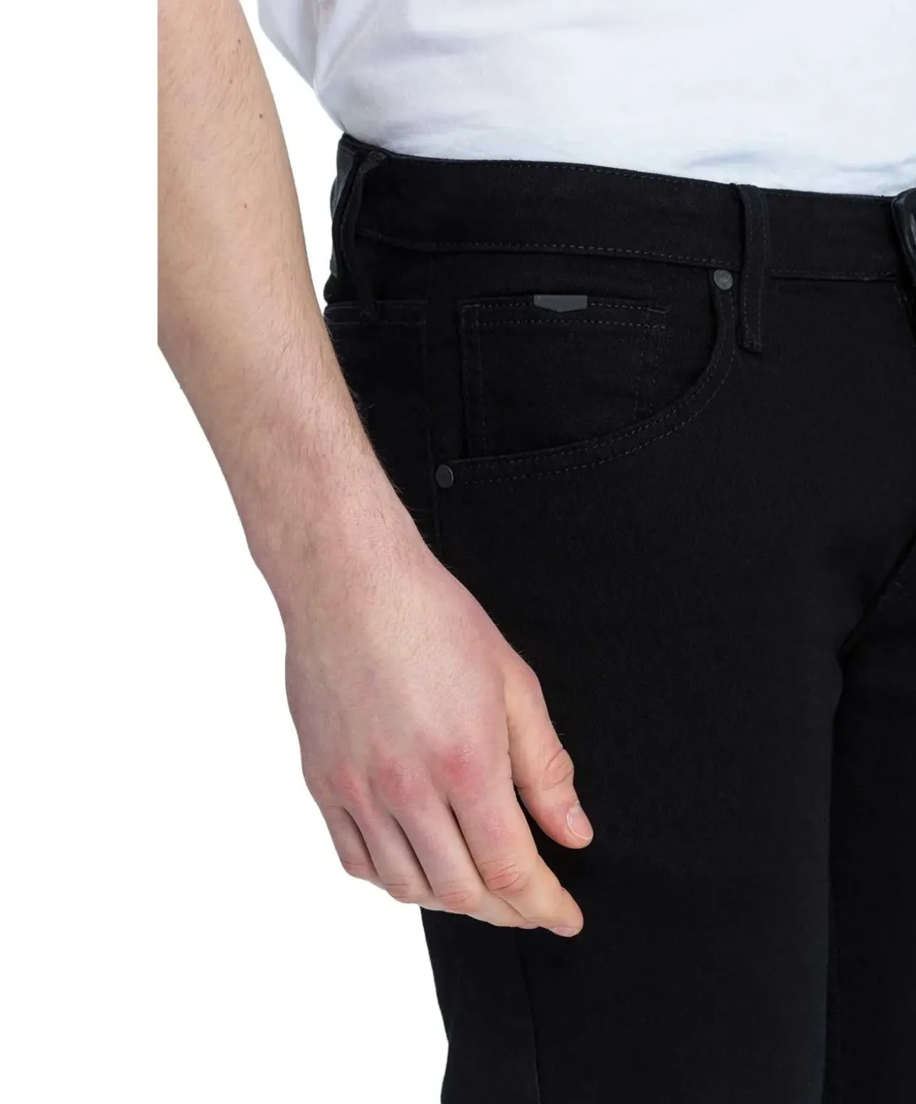 Cross Jeans Damien - Schwarze Jeans im Slim Straight Fit