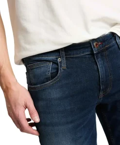 Cross Jeans Damien in Dunkelblau mit Slim Fit