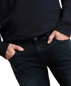 Cross Jeans Damien in Dunkelblau mit Slim Fit
