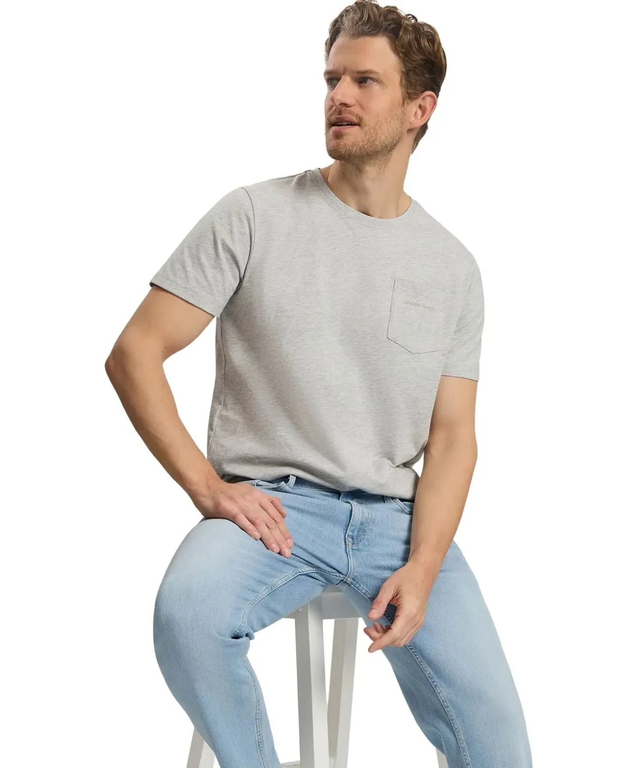 Cross Jeans Damien Slim Fit in Bleached Optik