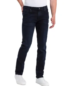 Cross Jeans Damien Slim Jeans in Blue Black Waschung