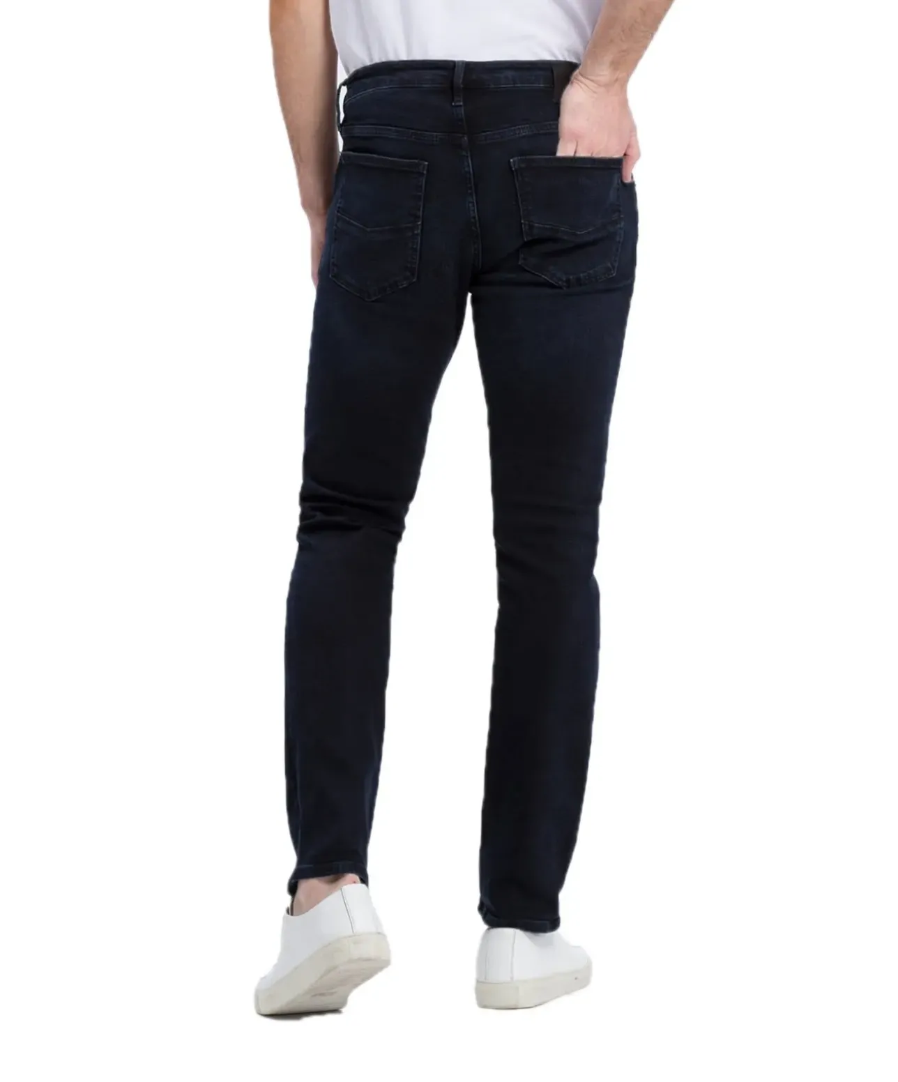 Cross Jeans Damien Slim Jeans in Blue Black Waschung