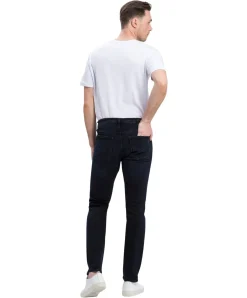 Cross Jeans Damien Slim Jeans in Blue Black Waschung