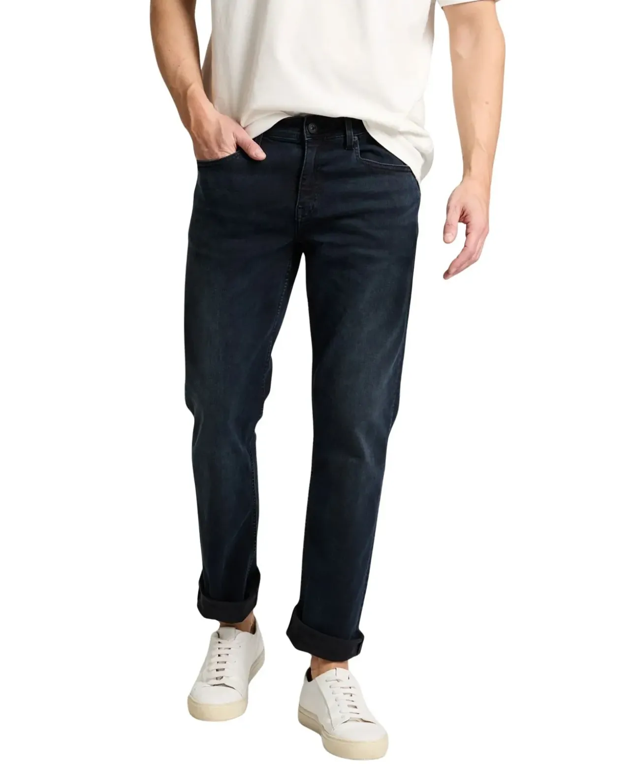 Cross Jeans Dylan in Blauschwarz mit Regular Fit