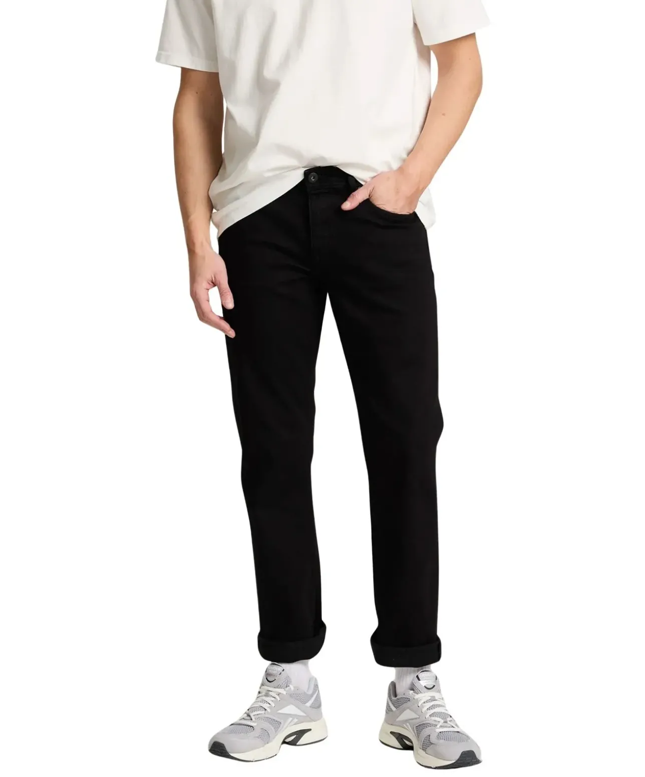 Cross Jeans Dylan in Schwarz mit Regular Fit