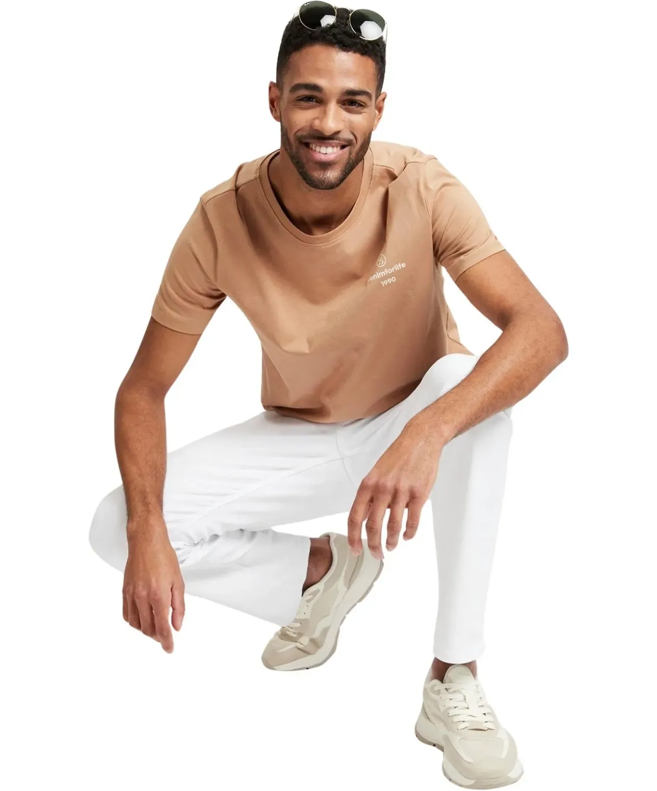 Cross Jeans Dylan mit Regular Fit in Weiß