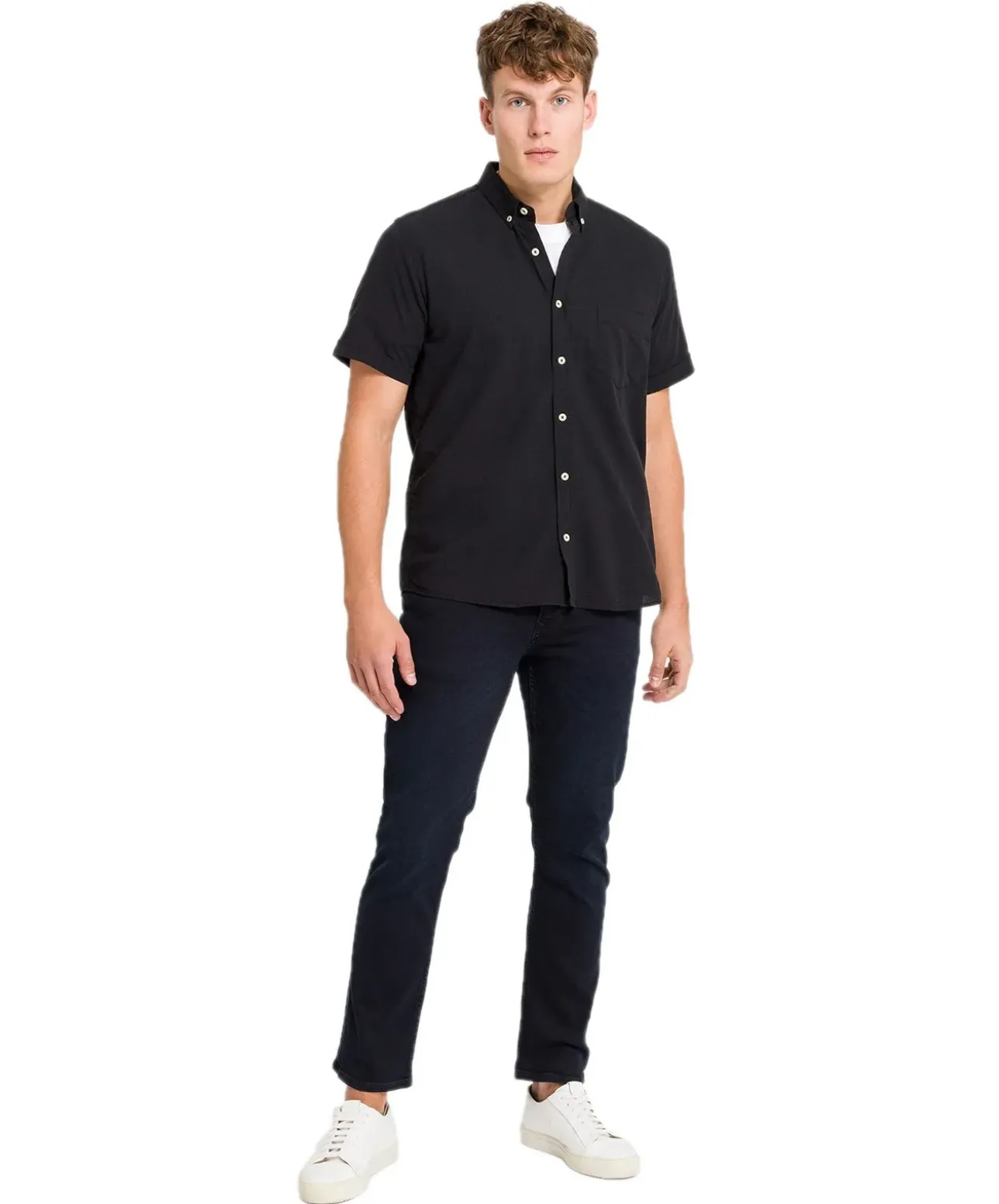 Cross Jeans Dylan Straight Leg in Midnight Blue