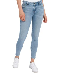 Cross Jeans Giselle in Hellblauer Waschung mit Ankle-Länge