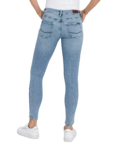 Cross Jeans Giselle in Hellblauer Waschung mit Ankle-Länge