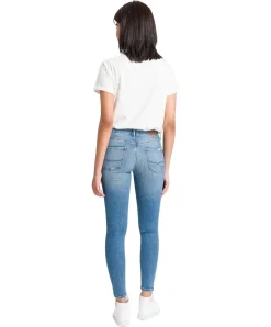 Cross Jeans Giselle mit 7/8-Länge in Hellblau