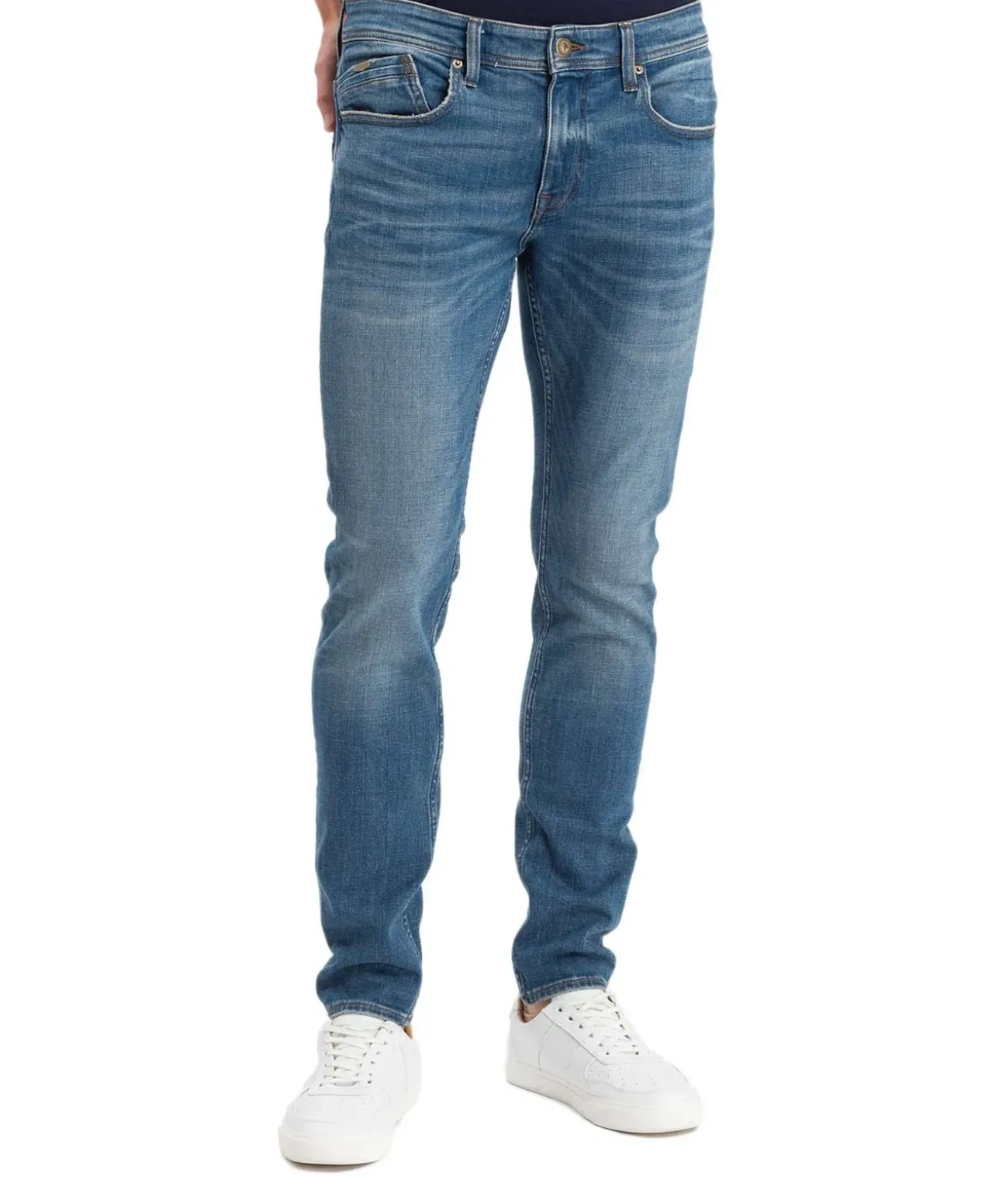 Cross Jeans Herren Tapered Fit Jimi in Dirty Blue Used