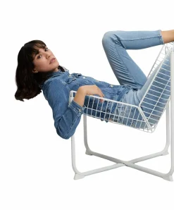 Cross Jeans Judy mit verkürzter Beinlänge in Hellblau