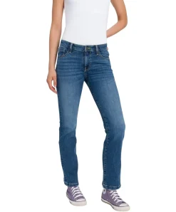 Cross Jeans Lauren mit hohem Bund in mittlerer Waschung