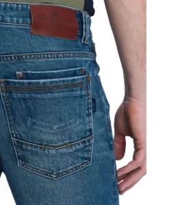 Cross Jeans Regular Fit Dylan in Dirty Blue