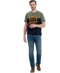Cross Jeans Regular Fit Dylan in Dirty Blue