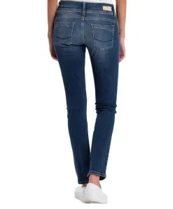 Cross Jeans Regular Fit Loie in Dark Blue mit Doppelknopf