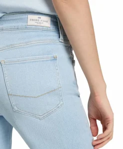 Cross Jeans Rose in Bleach-Waschung mit mittelhohem Bund