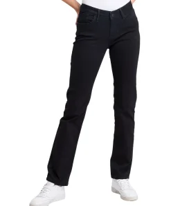 Cross Jeans Rose mit Regular Fit in schwarzer Färbung