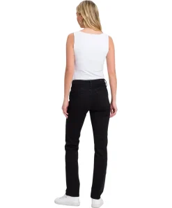 Cross Jeans Rose mit Regular Fit in schwarzer Färbung
