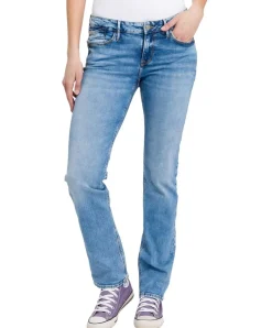 Cross Jeans Rose mit Regular Fit in hellblauer Verwaschung