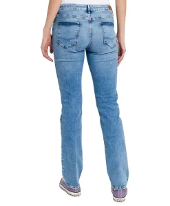 Cross Jeans Rose mit Regular Fit in hellblauer Verwaschung