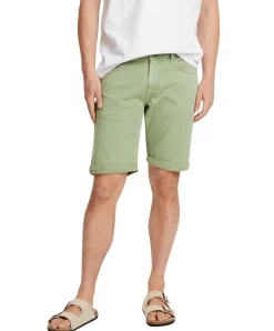 Cross Jeans Shorts Leom in Mint-FĂ€rbung