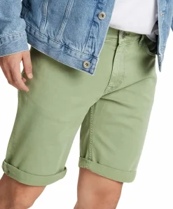 Cross Jeans Shorts Leom in Mint-Färbung