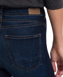 Cross Jeans Skinny Fit Judy mit Ankle-Länge in Dunkelblau