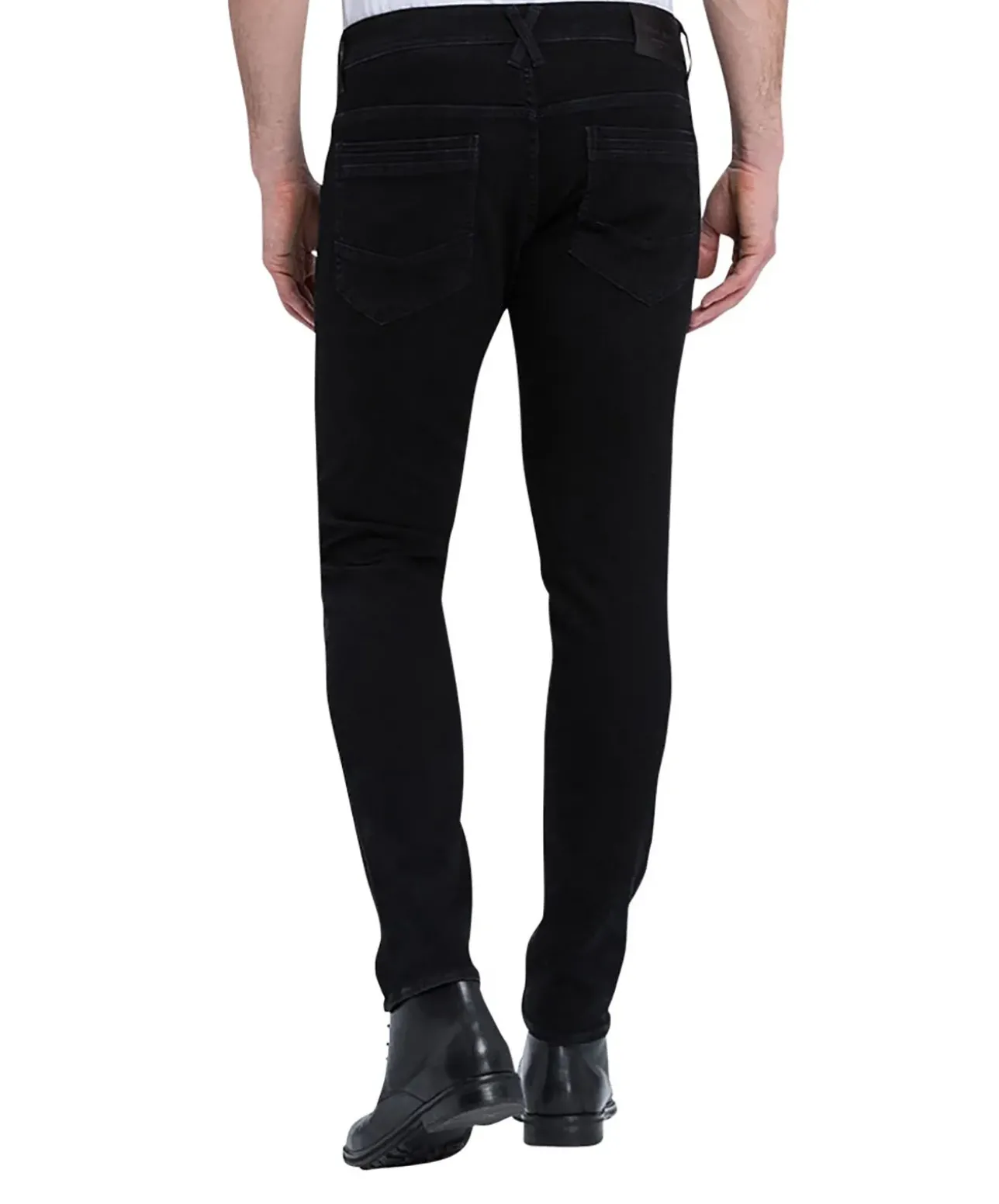 Cross Jeans Tapered Fit Jimi in Schwarzer Optik