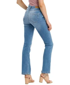 Cross Jeans-Bootcut Lauren in hellem Light Blue