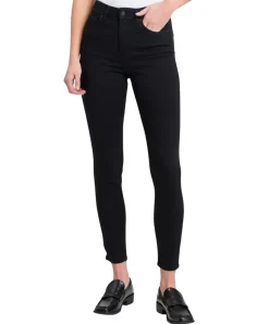 Cross Judy Jeans Skinny Fit in Schwarz mit High Waist