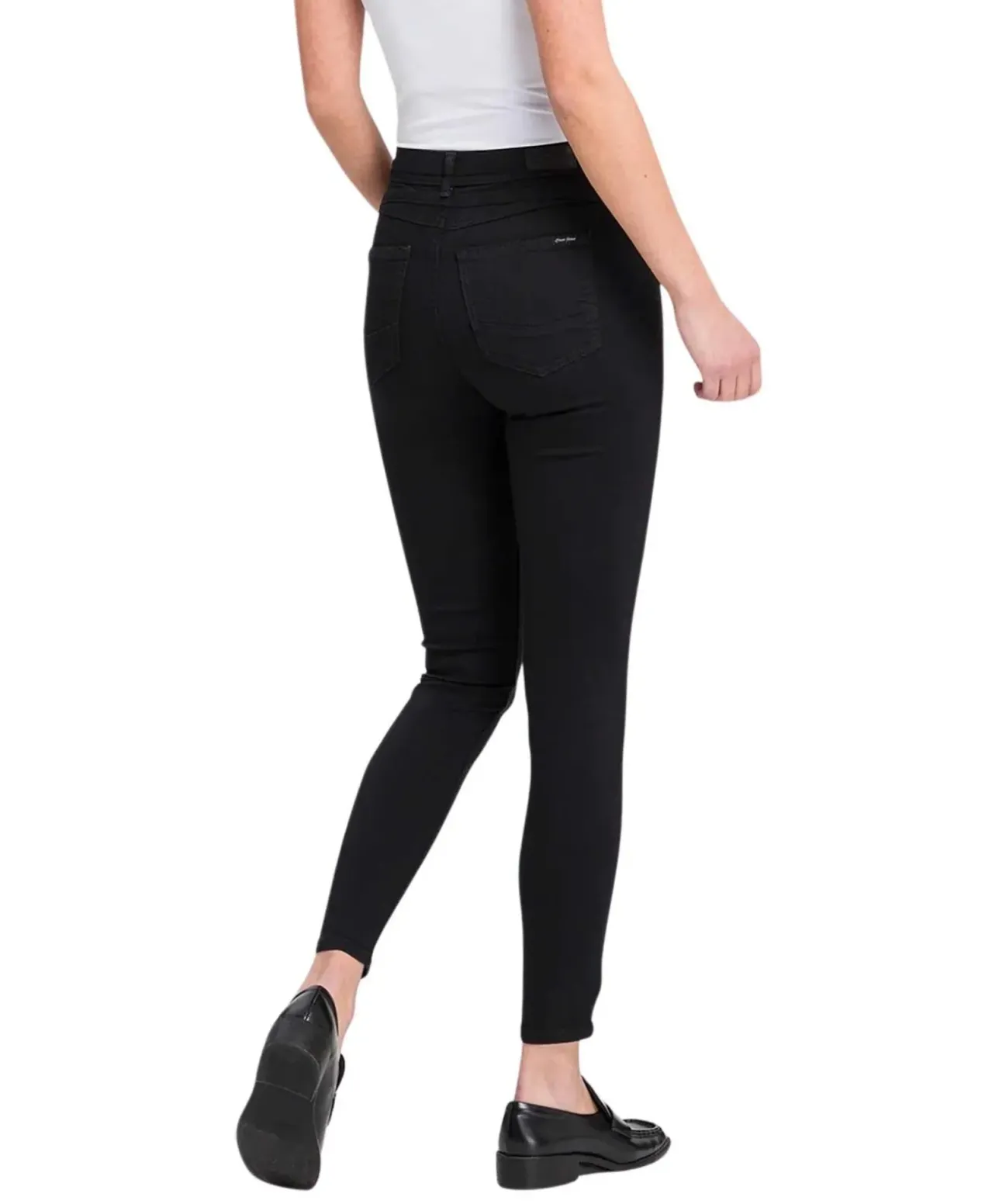 Cross Judy Jeans Skinny Fit in Schwarz mit High Waist