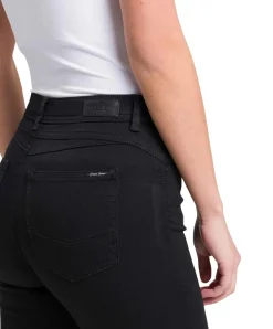 Cross Judy Jeans Skinny Fit in Schwarz mit High Waist