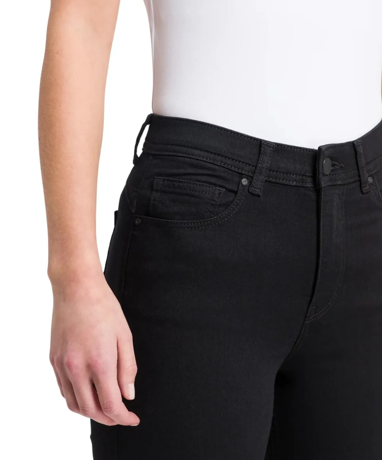 Cross Judy Jeans Skinny Fit in Schwarz mit High Waist