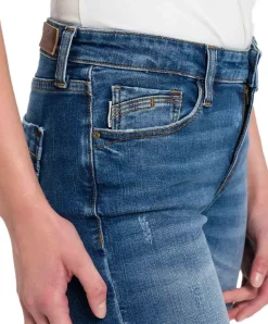 Cross Lauren Jeans-Bootcut mit erhöhter Taille