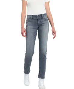 Cross Loie Jeans Regular Fit mit Doppelknopf in Mittelgrau