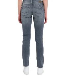 Cross Loie Jeans Regular Fit mit Doppelknopf in Mittelgrau
