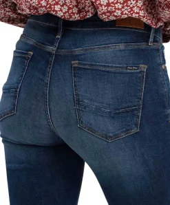 Cross Skinny Jeans High Waist Alan in Dunkelblau
