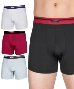 7Days Bodywear Boxershorts (4 Stück) mit Jacquardstreifen