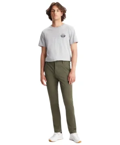 Dockers Alpha - Chino Hose aus grünem Supreme Flex Material