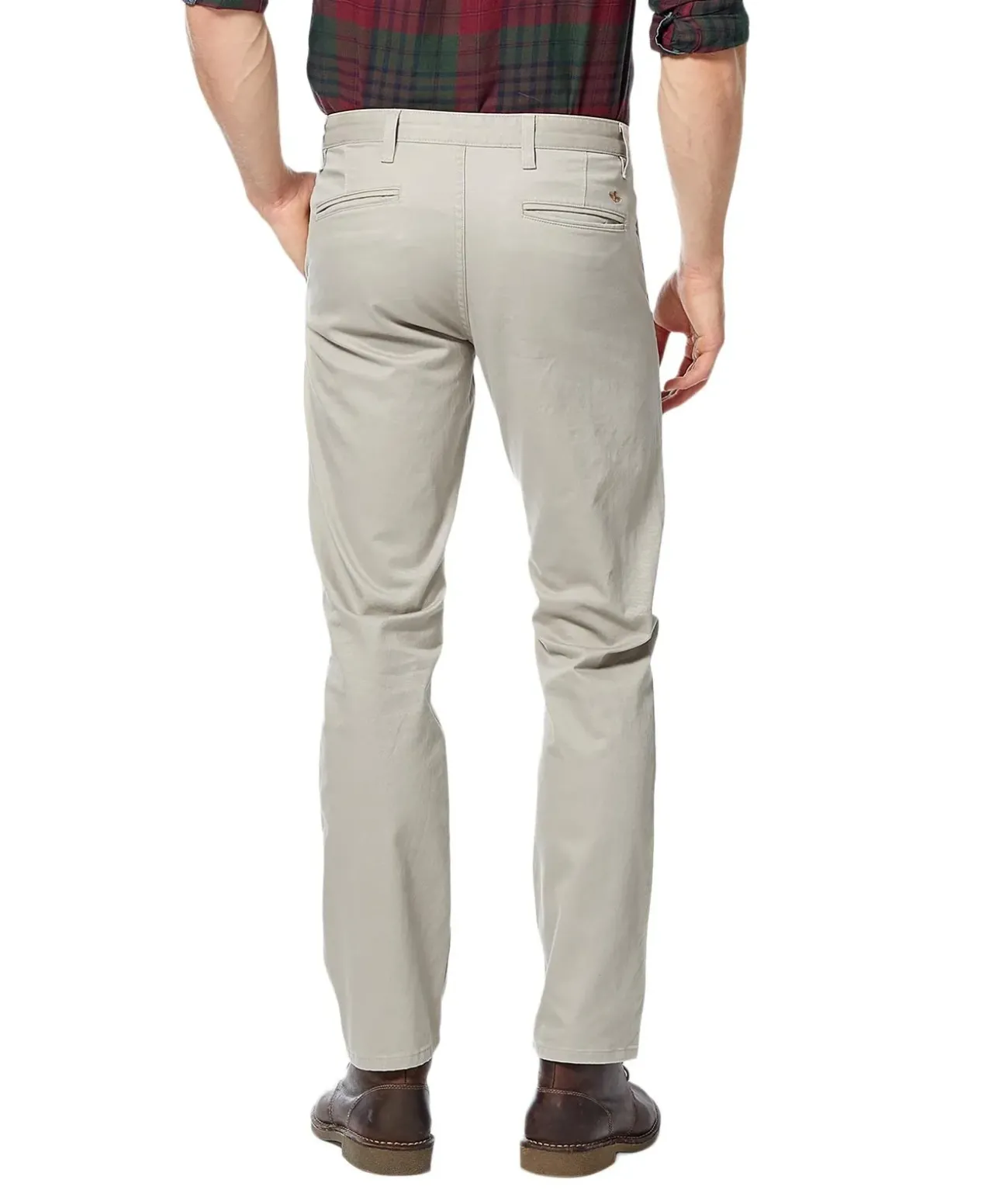 Dockers Alpha schmale Khaki-Hose aus elastischem Twill