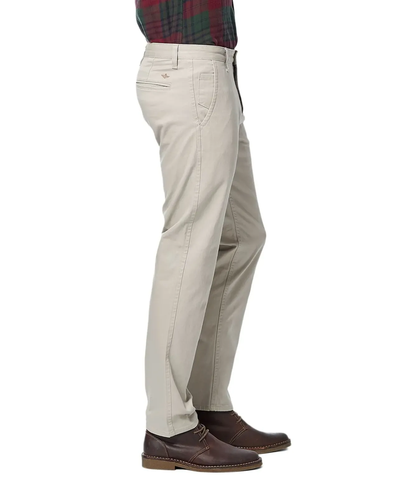 Dockers Alpha schmale Khaki-Hose aus elastischem Twill